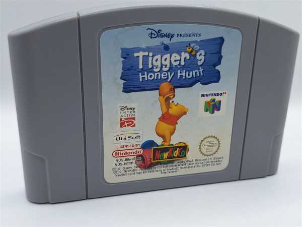 Disney Presents Tigger´s Honey Hunt Winnie Puuh Nintendo N64 Modul Spiel Game