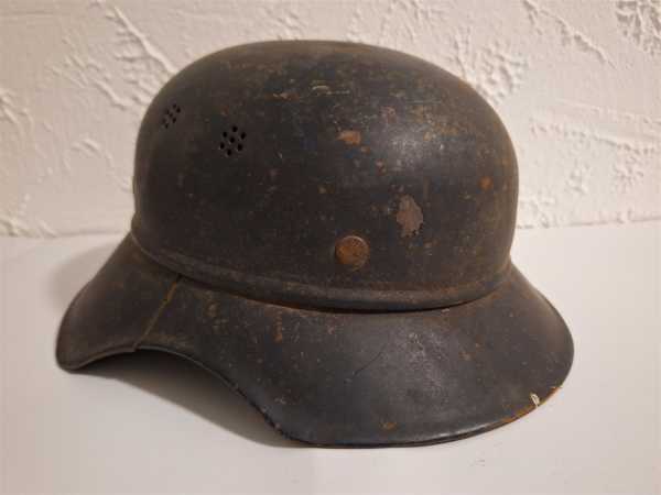 Stahlhelm Casque Steelhelmet LS Luftschutz Gladiator Helm Glocke Militaria