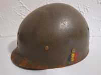 Fallschirmjäger Helm Seltene Variante Belgien...