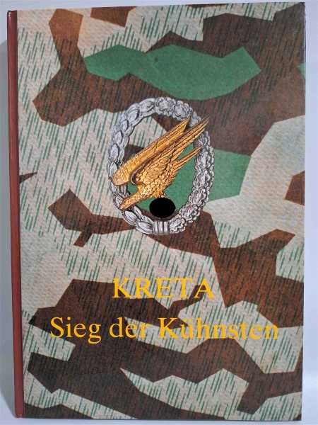 Kreta Sieg der Kühnsten Crete Daring Victory Fallschirmjäger Paratrooper Bildband