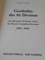 Schmidt Geschichte der 10. Division Infanterie Panzer...