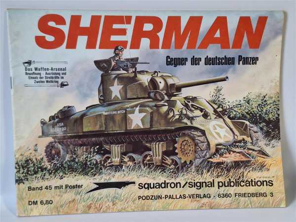 Waffen Arsenal 45 Sherman Gegner der Deutschen Panzer USA US Tank Wehrmacht