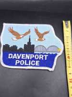 Davenport Adler Eagle Polizei Police US Patch...