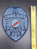 Council Bluffs Police Est Eagle Adler Polizei Police US...