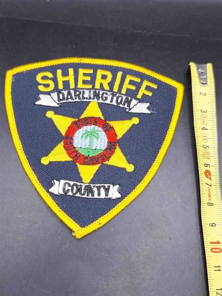 Sheriff Darlington County Carolina Polizei Police US Patch Ärmelabzeichen USA