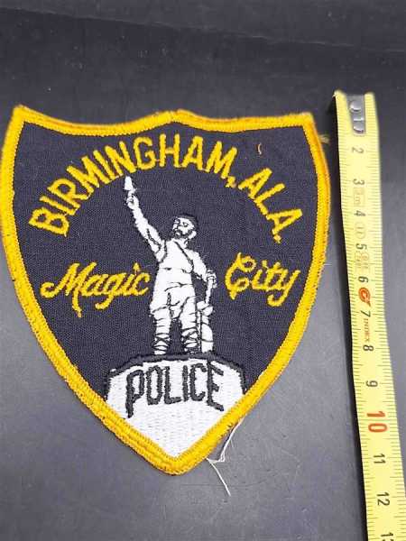 Birmingham ALA. Magic City Police Polizei Police US Patch Ärmelabzeichen USA