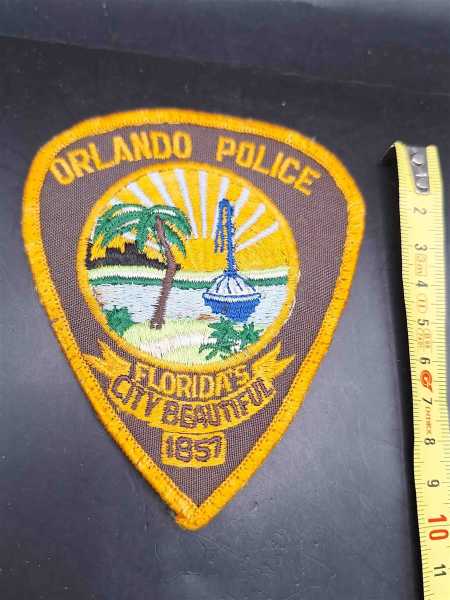 Orlando Police Florida City Beautiful Polizei Police US Patch Ärmelabzeichen USA