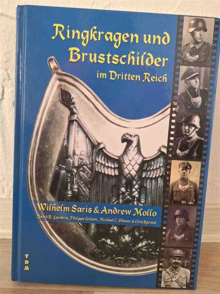 Saris Ringkragen und Brustschilder im dritten Reich Militaria FACHBUCH Orden