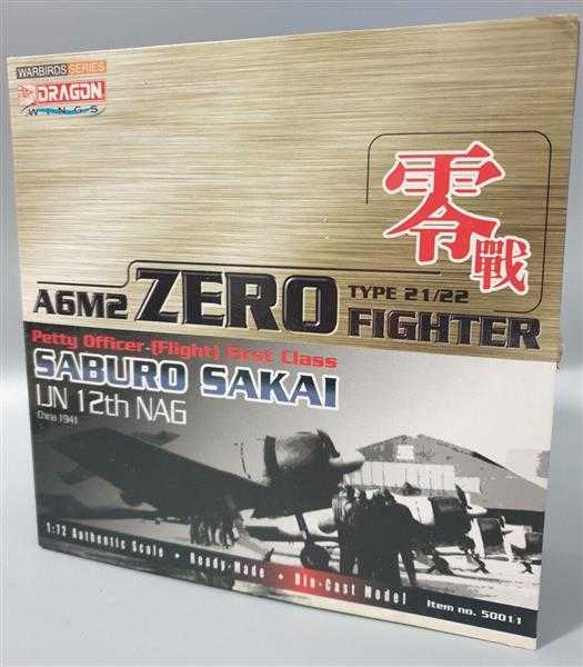 Dragon 50011 A6M2 Zero IJN 12th NAG China 1941 Saburo Metal Fertigmodell 1:72