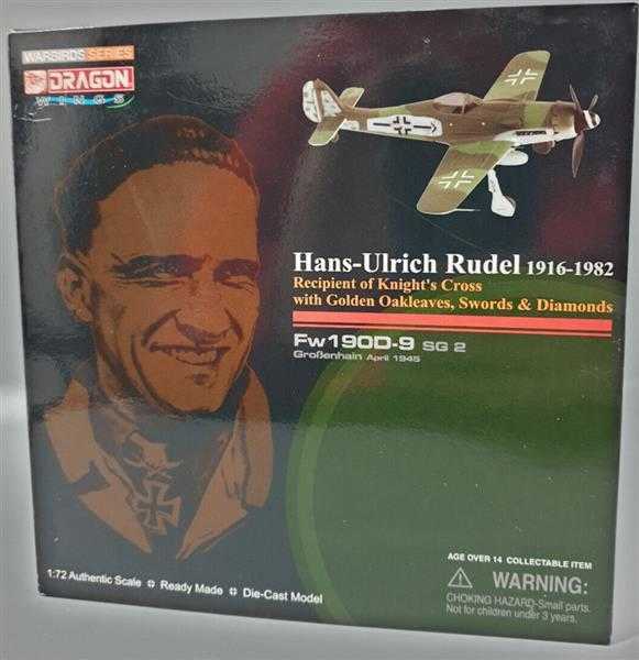 Dragon 50081 Hans-Ulrich Rudel Ritterkreuzträger FW190D-9 Großenhain 1945 1:48