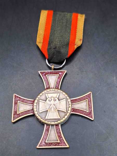 Einzeltat BRD Einsatzmedaille Ehrenkreuz der Bundswehr Silber Militaria