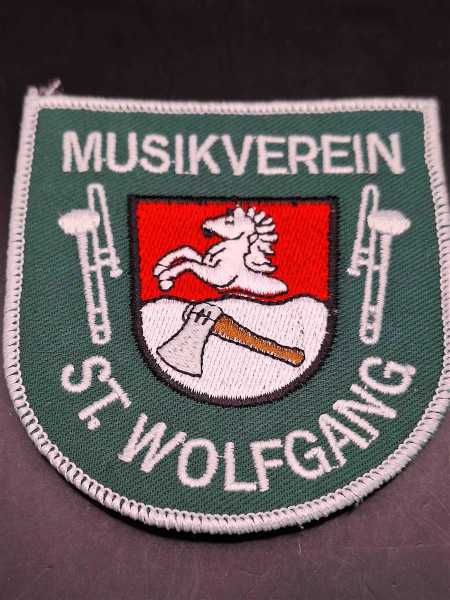 PATCH Stoffabzeichen Ärmelabzeichen Musikverein St. Wolfgang Oberbayern