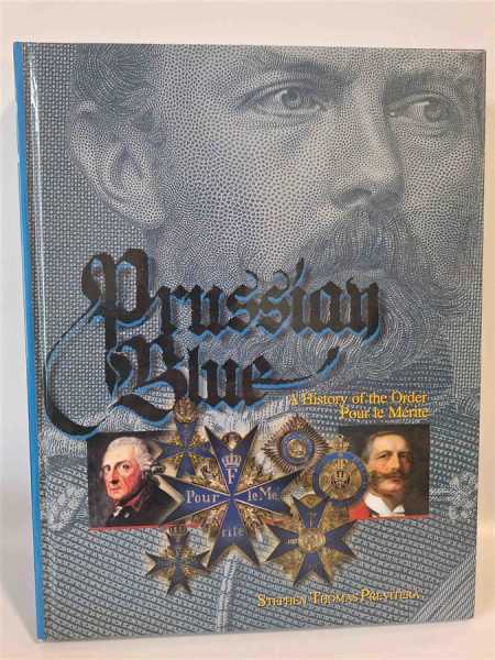 Previtera Prussian Blue History Pour Le Merite Blauer Max Orden Ehrenzeichen RAR