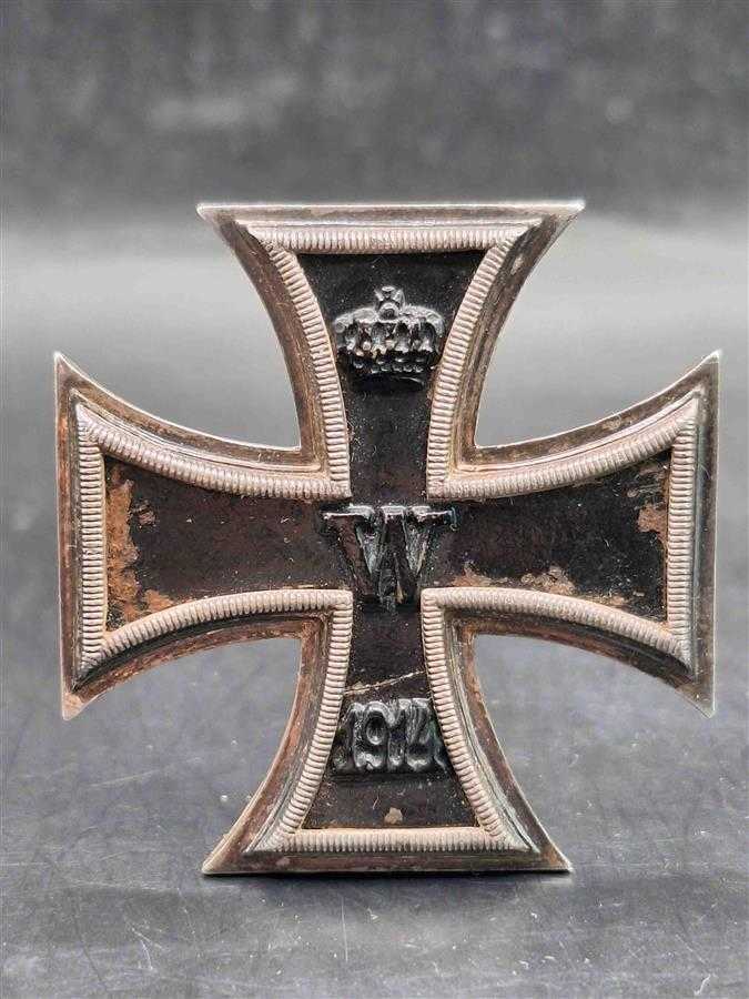 Eisernes Kreuz EK 1. Klasse 1914 Orden Ehrenzeichen Flache Form Milit ...