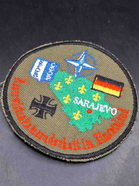 Bundeswehr Patch Reservisten Kameradschaft im Einsatz Sarajevo SFOR NATO