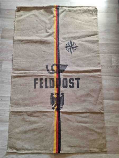 Bundeswehr Feldpost Sack 120cm x 75cm Deutsche Post Nato TOP Zustand!