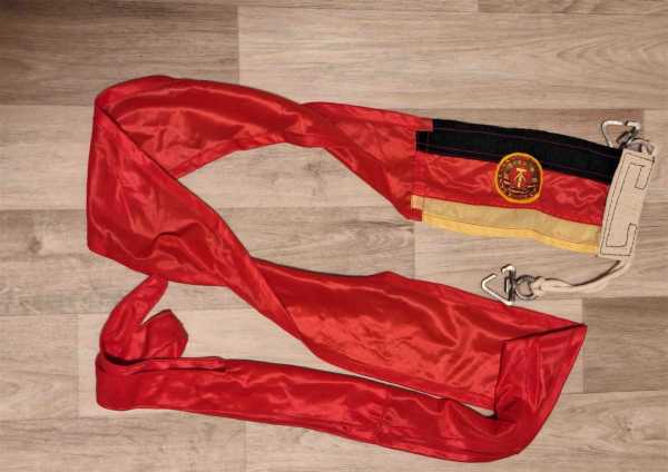 DDR FAHNE 200cm x 12cm Flagge Grenzbrigade Küste Kommandantenwimpel Kampfschiffe