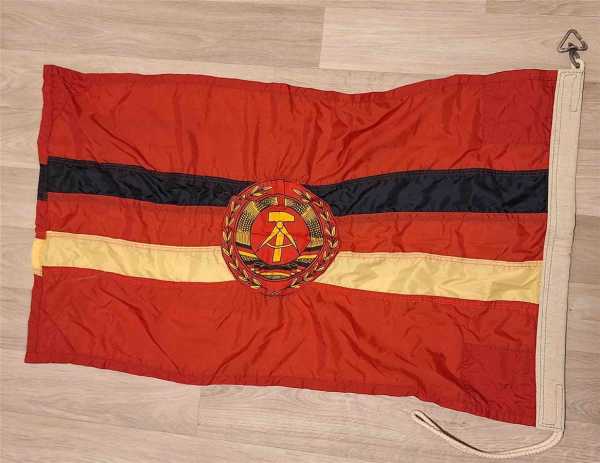 Original NVA Flagge VM DDR FAHNE 85cm x 50cm Flagge Volksmarine