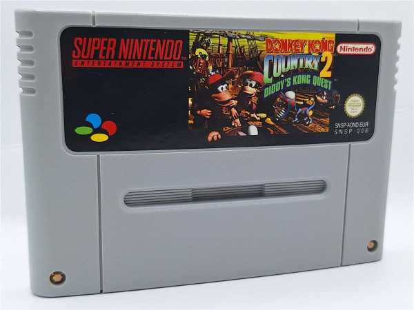 SNES Super Nintendo Modul Spiel Game Donkey Kong Country 2 TOP Zustand!