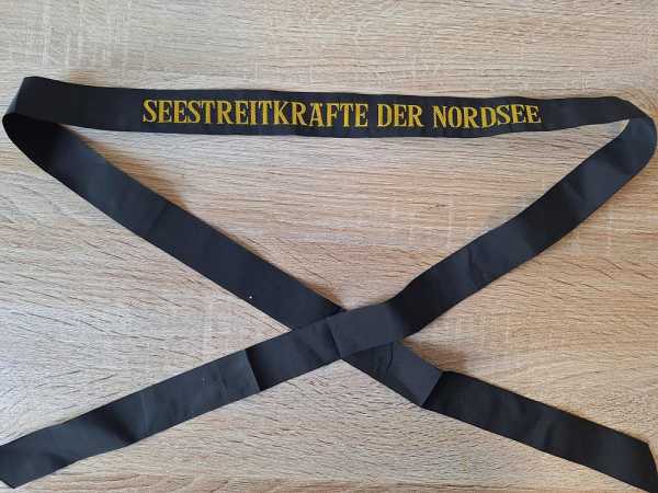 Mützenband Tellermütze Bundeswehr Bundesmarine Seestreitkräfte der Nordsee