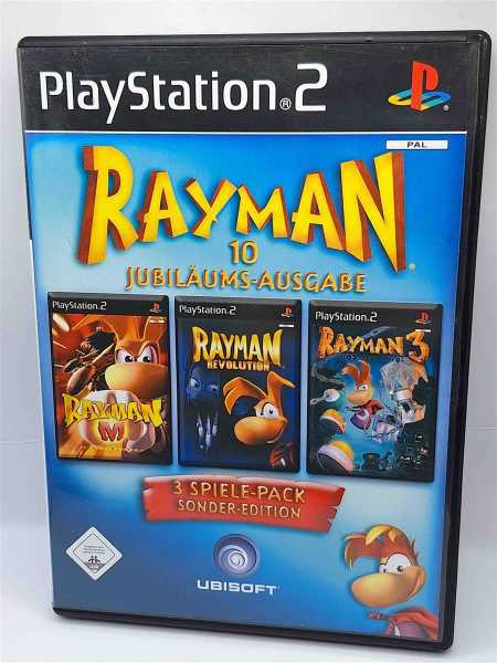 PlayStation 2 PS2 Rayman M 3 Revolution 3 Spiele Pack Sonder-Edition + Anleitung