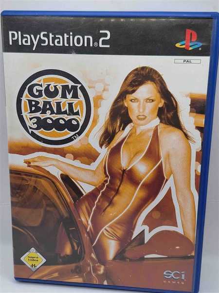 PlayStation 2 PS2 Gum Ball 3000 Miles of Hell-raising Driuing Action + Anleitung