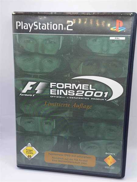 PlayStation 2 PS2 F1 Formel Eins 2001 Limitierte Auflage Spiel und DVD WM 2000