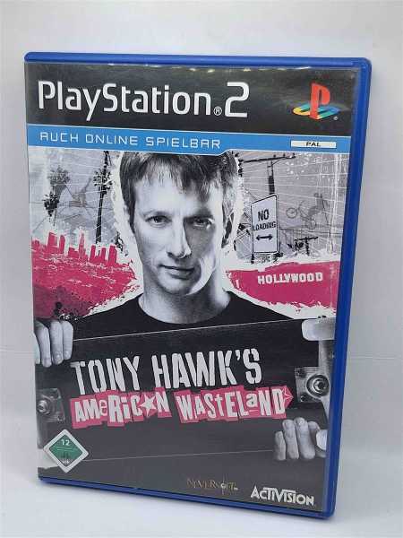 PlayStation 2 PS2 Tony Hawk´s American Wasteland Skating