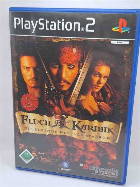 PlayStation 2 PS2 Fluch der Karibik Die Legende des Jack Sparrow Co Op Anleitung