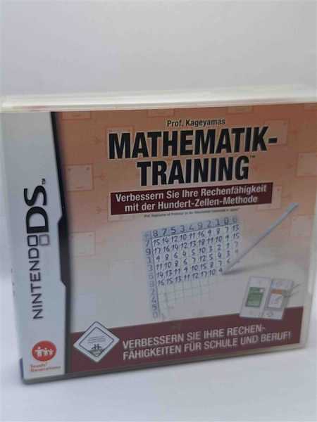 Nintendo DS Prof. Kageyamas Methematik Training Rechenfähigkeit Verbessern