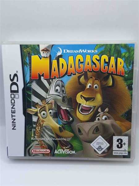 Nintendo DS DreamWorks Madagascar Komplett in Deutsch Alex Marty Melman Gloria