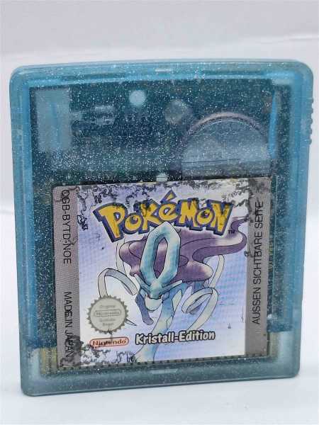 Modul Nintendo GameBoy Color Spiel Pokemon Kristall Edition Speichert!