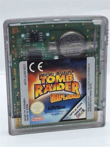 Modul Nintendo GameBoy Color Spiel Lara Croft Tomb Raider Curse of the Sword Speichert!