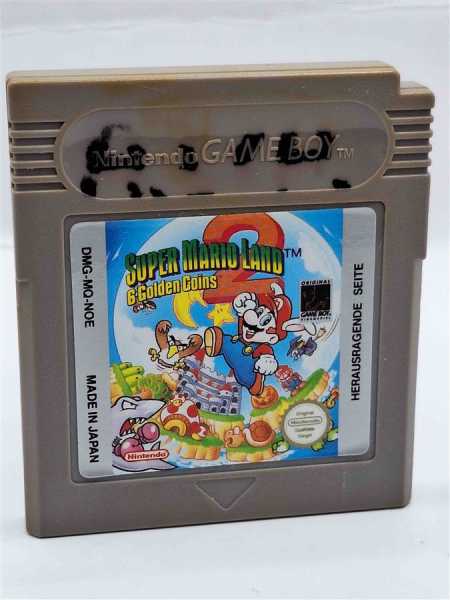 Modul Nintendo GameBoy Spiel Super Mario Land 6 Golden Coins 2 Klassiker