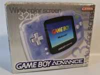 Handheld GBA Nintendo GameBoy Advance mit OVP Konsole in TOP Zustand! Clear Blue