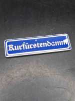 BRD Abzeichen Orden Kurfürstendamm Straßenschild Miniatur