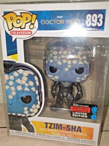 FUNKO POP Doctor Who Tzim-Sha 2019 Fall Convention Limited Edition PROTECTOR