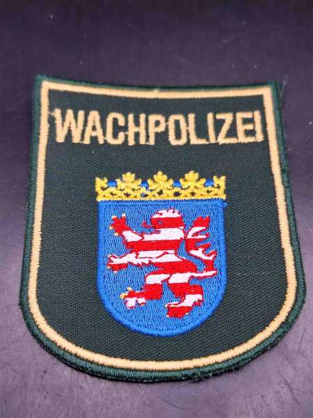 Stoffabzeichen Ärmelabzeichen Wachpolizei Hessen Patch