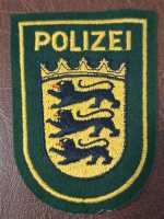 Stoffabzeichen Ärmelabzeichen Polizei Patch BRD...