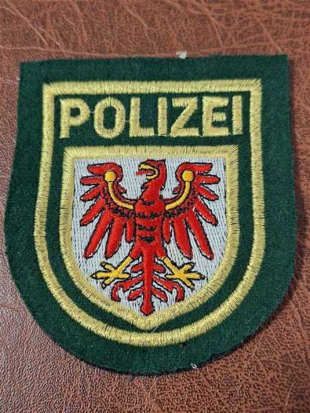 Stoffabzeichen Ärmelabzeichen Polizei Patch BRD Brandenburg