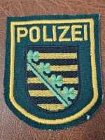 Stoffabzeichen Ärmelabzeichen Polizei Patch BRD Sachsen