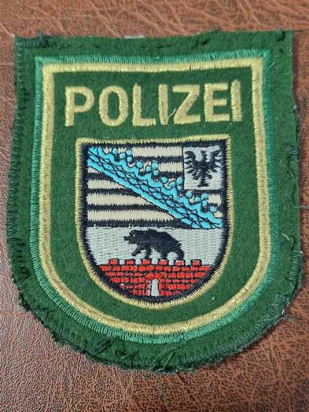 Stoffabzeichen Ärmelabzeichen Polizei Patch BRD Sachsen-Anhalt