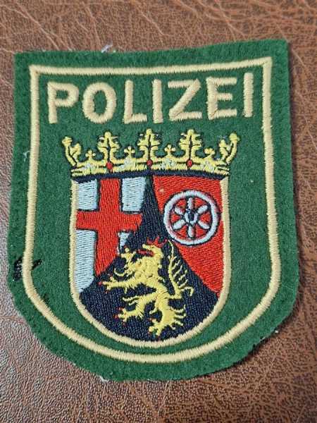 Stoffabzeichen Ärmelabzeichen Polizei Patch BRD Rheinland-Pfalz