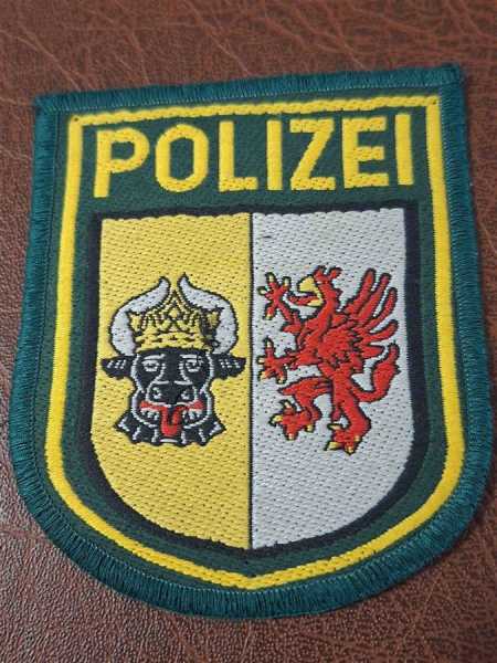 Stoffabzeichen Ärmelabzeichen Polizei Patch BRD Mecklenburg-Vorpommern