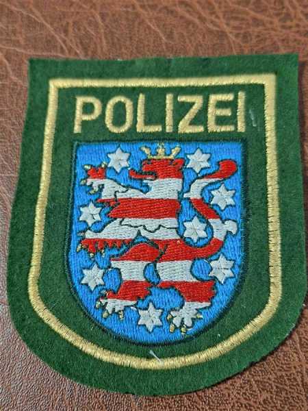 Stoffabzeichen Ärmelabzeichen Polizei Patch BRD Thüringen