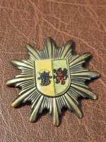 Mützenabzeichen Mützenstern Polizei Orden Badge...