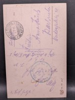 AK Ansichtskarte Postkarte Feldpost Gute Nachrichten Soldaten 16. Inf Regiment