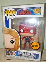 FUNKO POP Marvel Captain Marvel 425 Bobble-Head PROTECTOR...