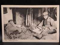 Ansichtskarte Postkarte Feldpost Im Schützengraben Inf Reg. 176 . 17 Armeekorps