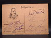 AK Ansichtskarte Postkarte Feldpostkarte S.B. E.B.4.Bay.J.R. Rupprecht Kronprinz